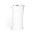 Ubbi Steel Odor Locking Diaper Pail, White