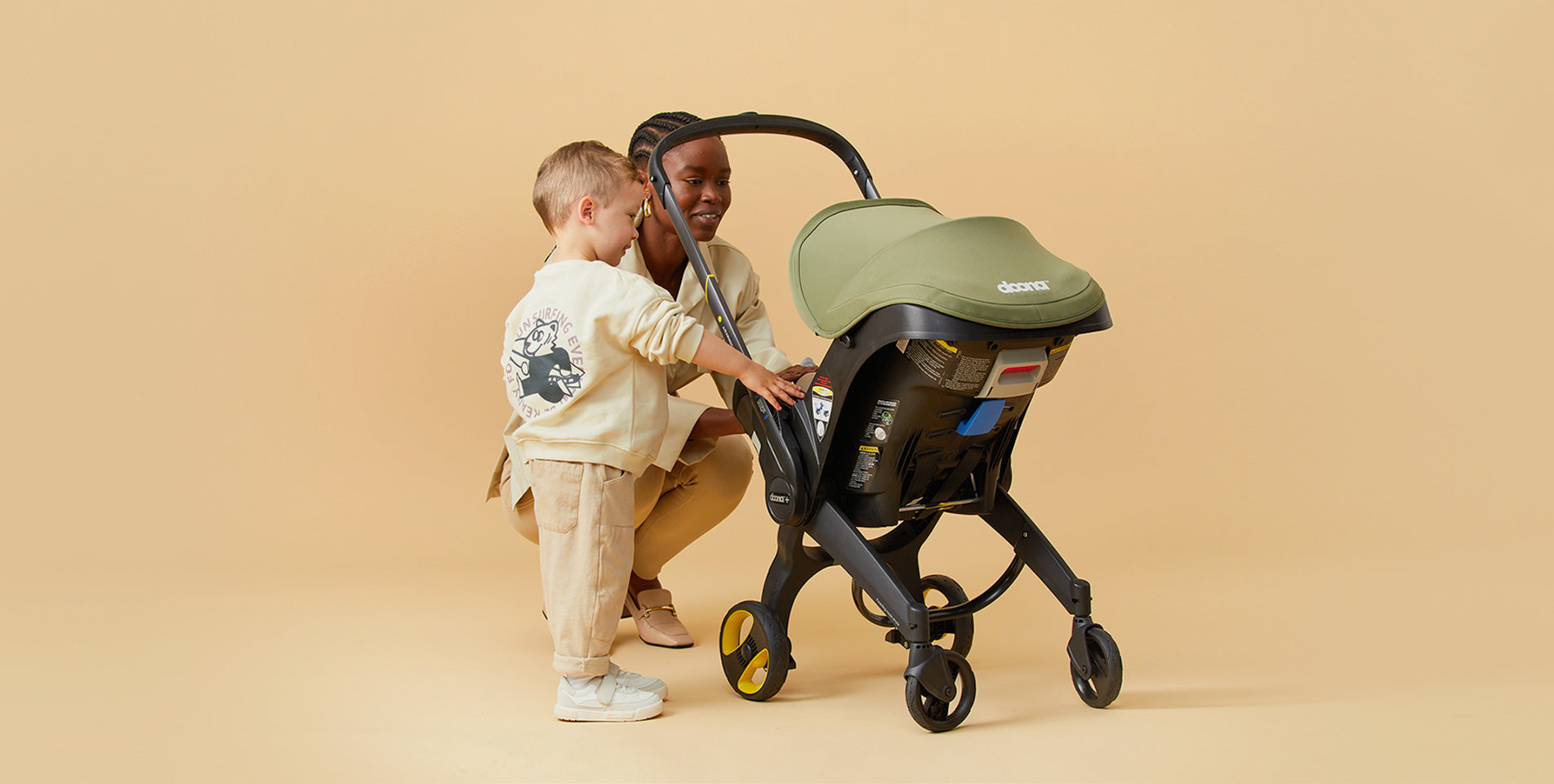 Doona Infant Car Seat & Stroller with LATCH Base